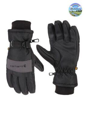 Waterproof Insulated Knit Cuff Gloves for Cold Weather Work